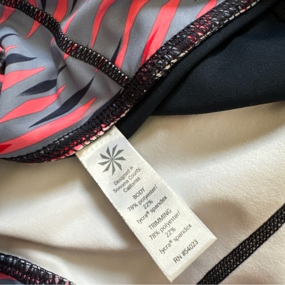 Athleta Leggings Electra Sonar Blue 7/8 Leggings Size Small - Picture 15 of 15